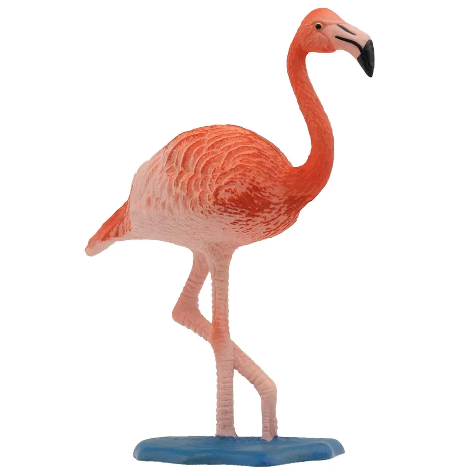 bullyland-bird-world-63715-flamingo-rosa-spielfigur-7-7-cm image 1