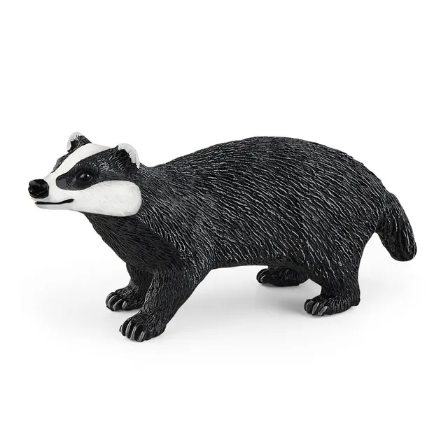 schleich-wild-life-dachs-tierfigur-waldtier-nachtaktiv image 1