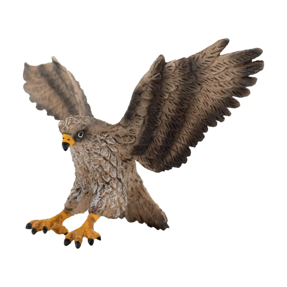 bullyland-bird-world-m-usebussard-figur-11-4-cm-gr-e-m-handbemalt image 1