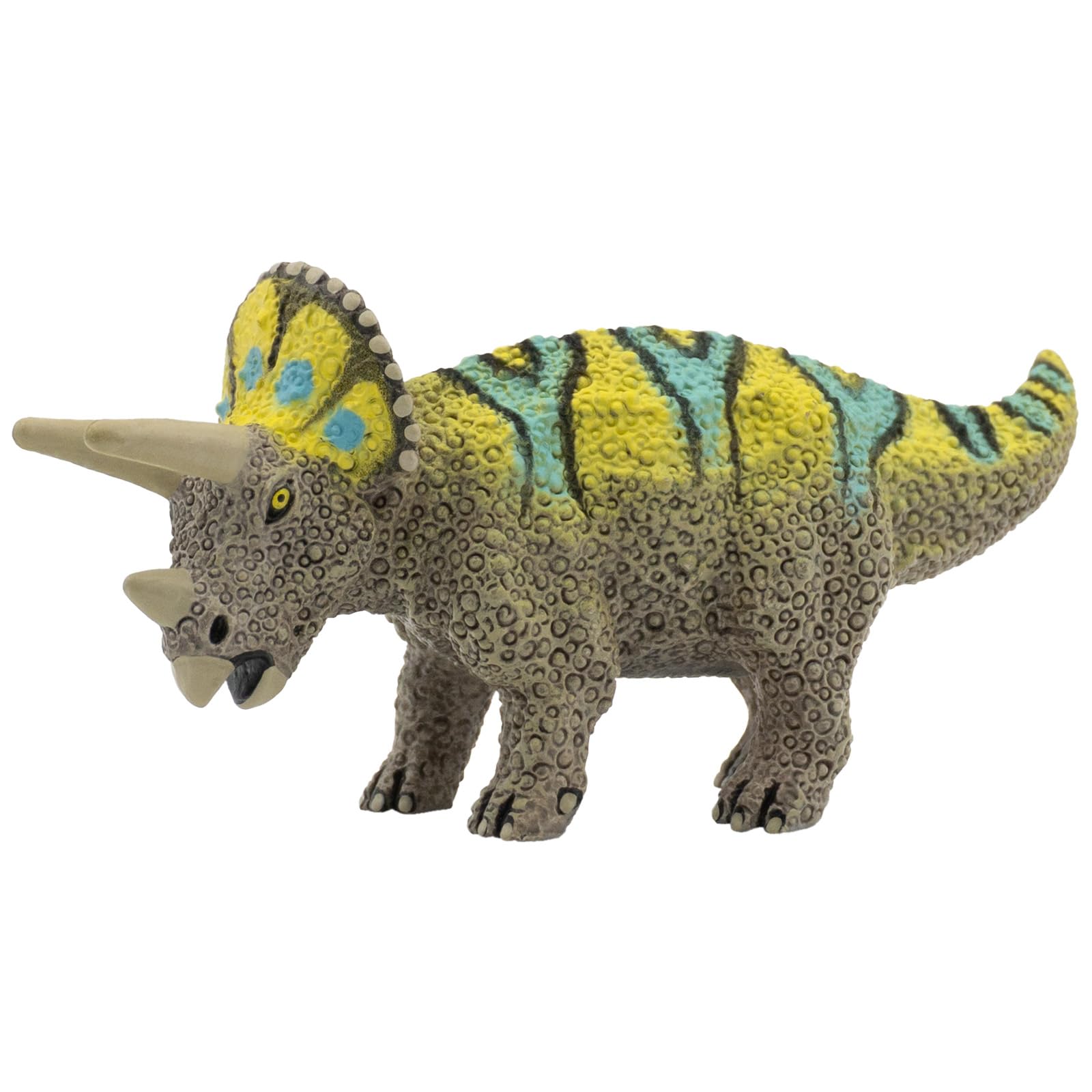 bullyland-dinopark-61317-triceratops-dinosaurier-figur-7-5-cm image 1