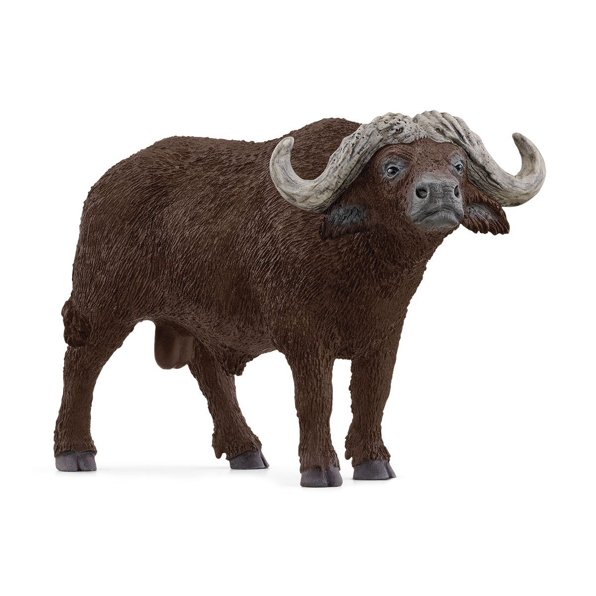 schleich-wild-life-afrikanischer-b-ffel-spielfigur-horn image 1