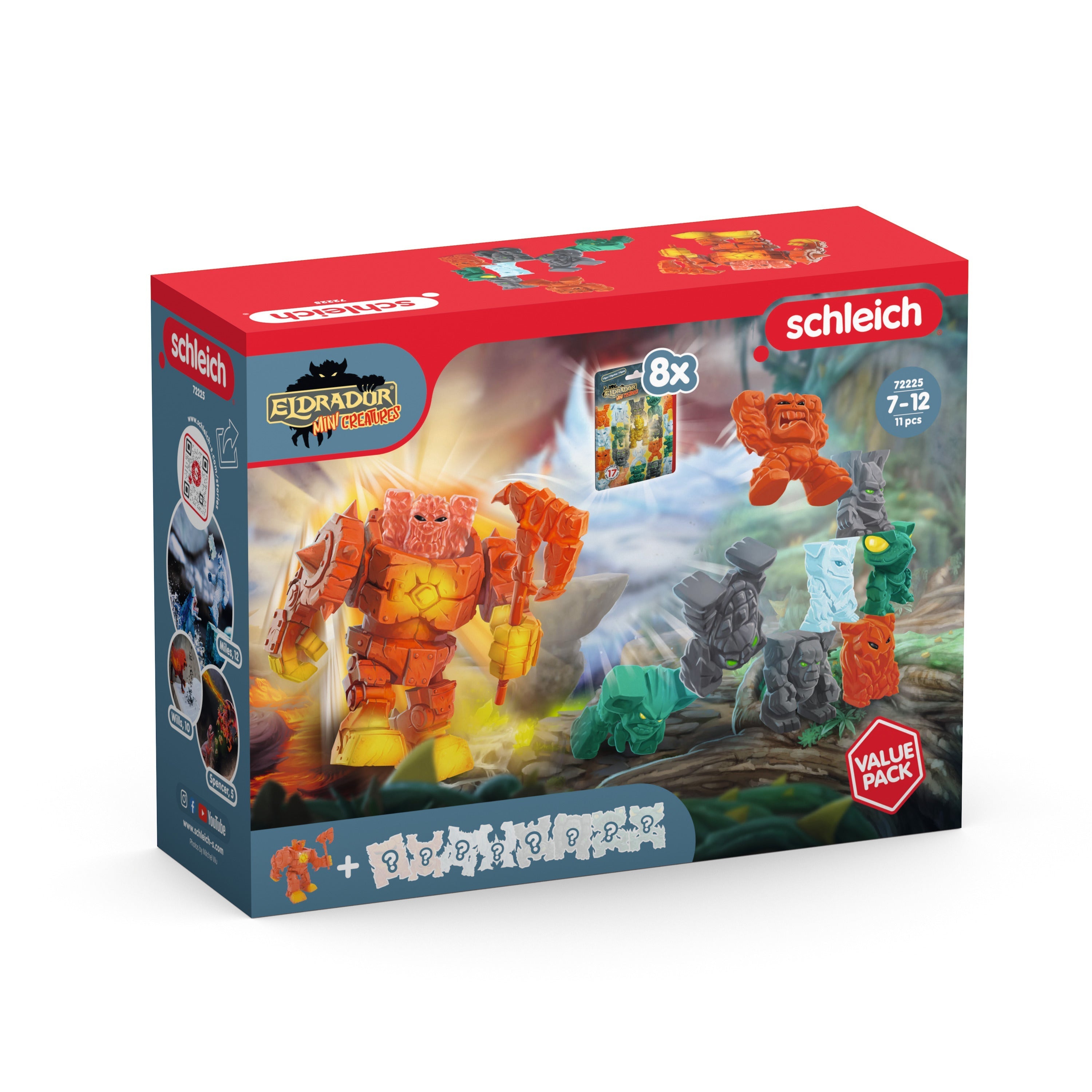 schleich-eldrador-lava-cyborg-mit-mini-creatures-spielfigur image 1
