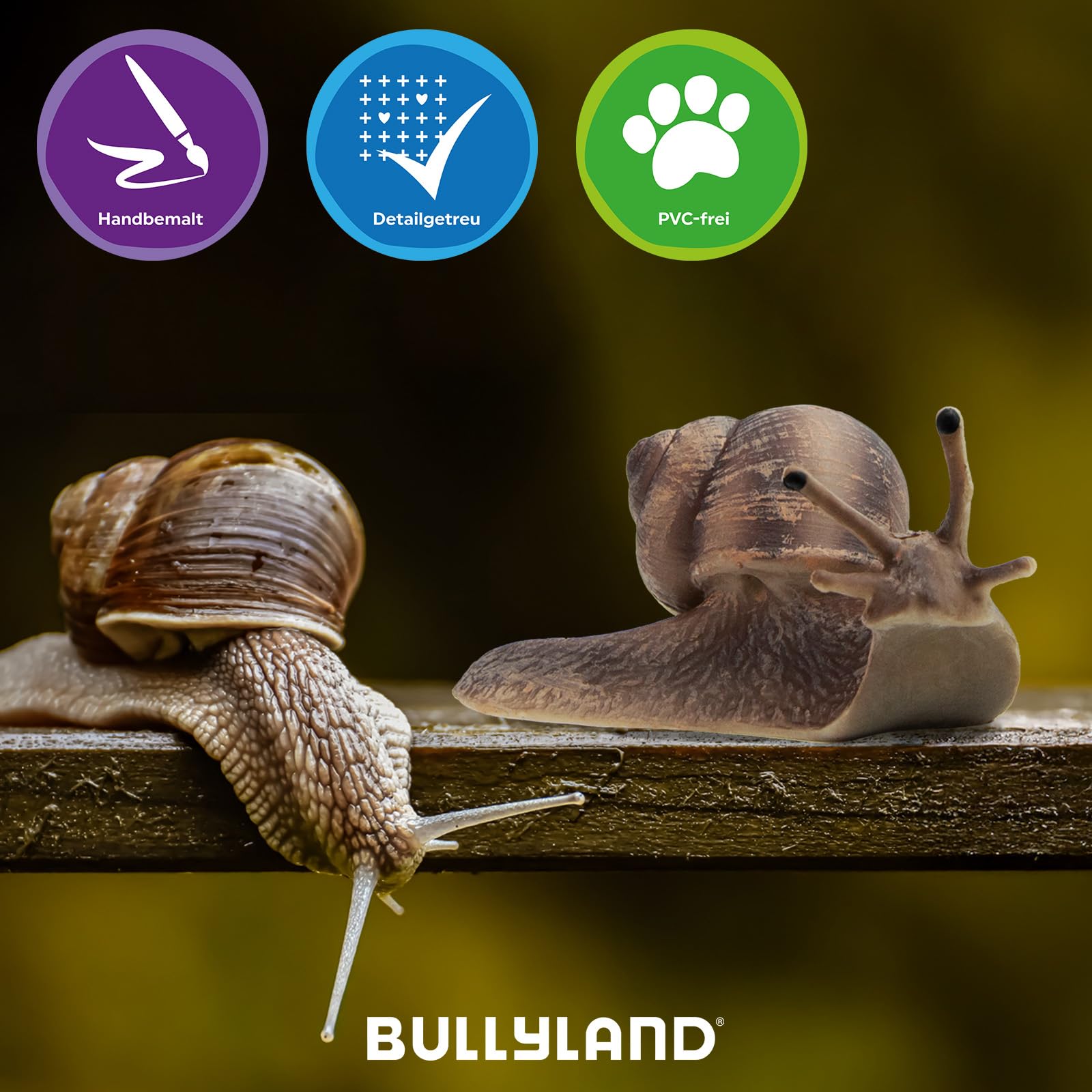 bullyland-crawlers-weinbergschnecke-64375-tierfigur-8-5-cm image 5