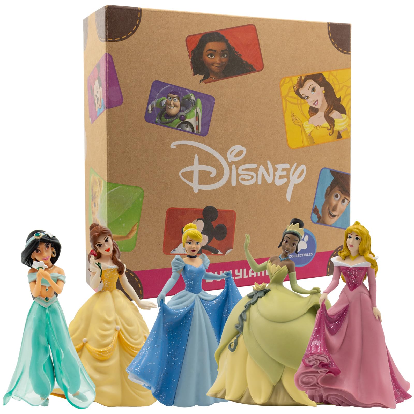 bullyland-disney-princess-set-13260-spielfiguren-5er-belle-jasmin image 1