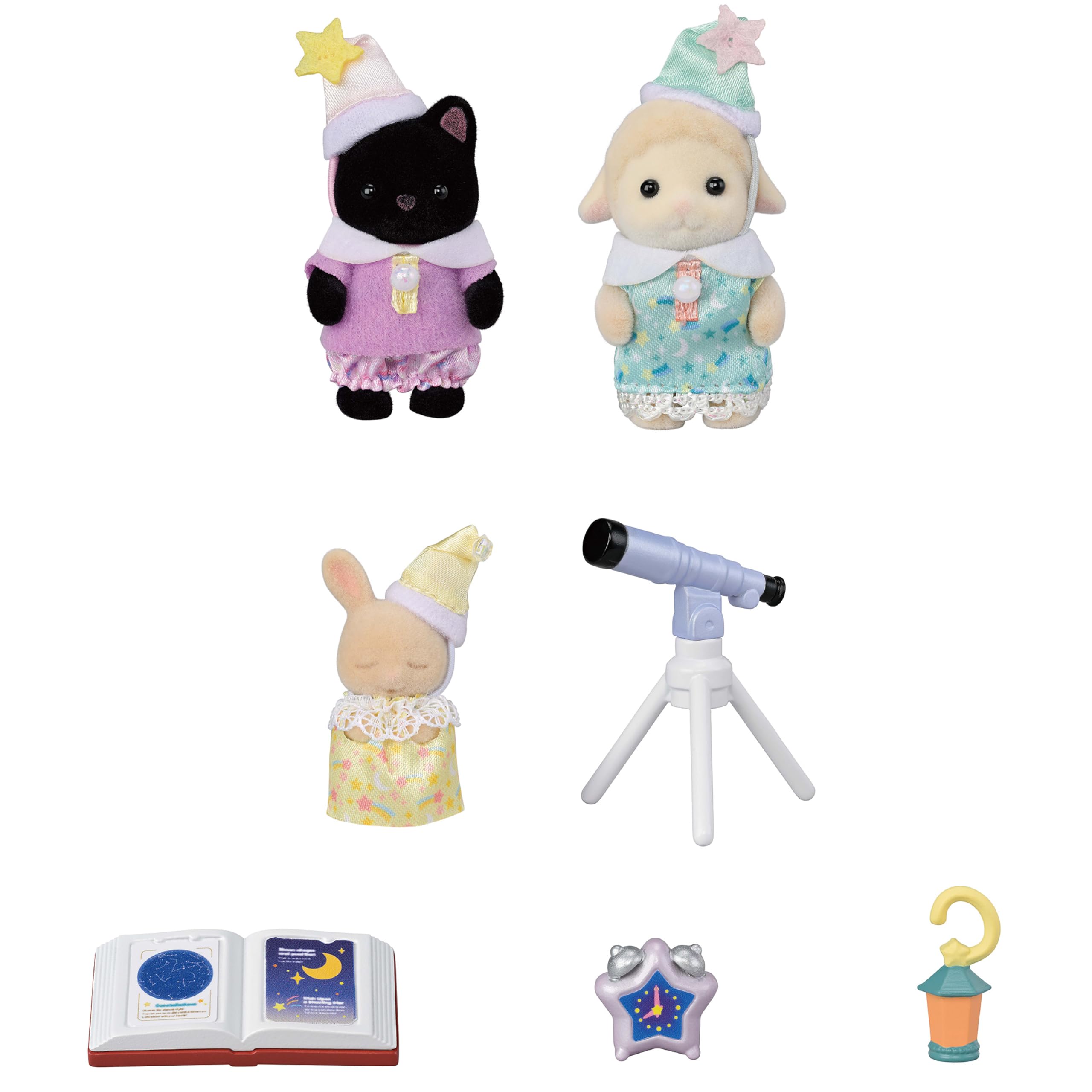 sylvanian-families-5750-bernachtungsparty-figuren-3er-set-baby image 5