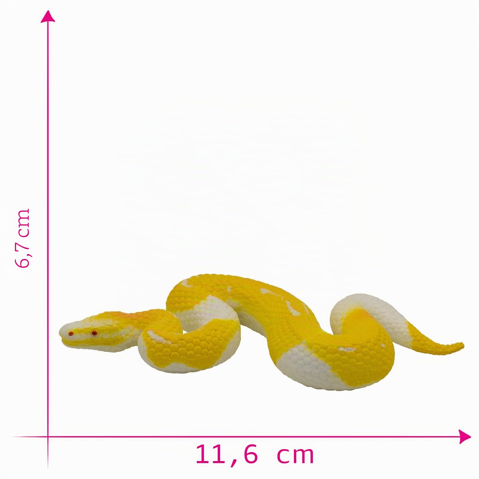 bullyland-crawlers-albino-k-nigspython-68485-tierfigur-11-6-cm image 2