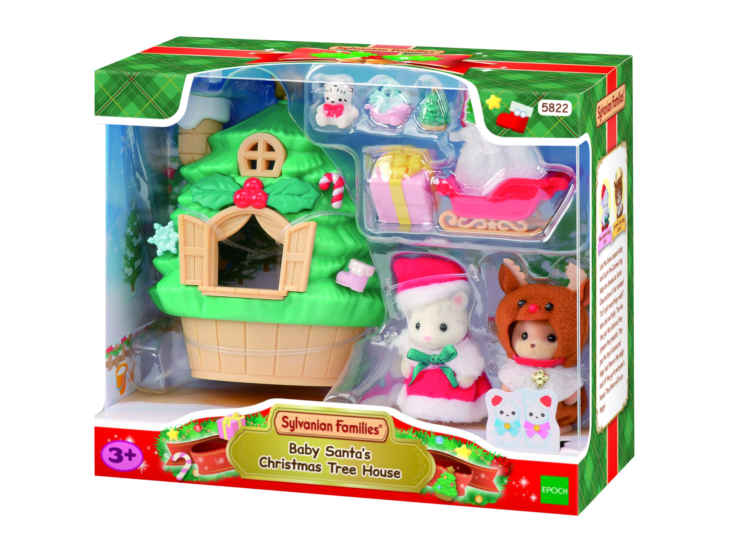sylvanian-families-baby-santas-weihnachtshaus-5822-spielset image 2