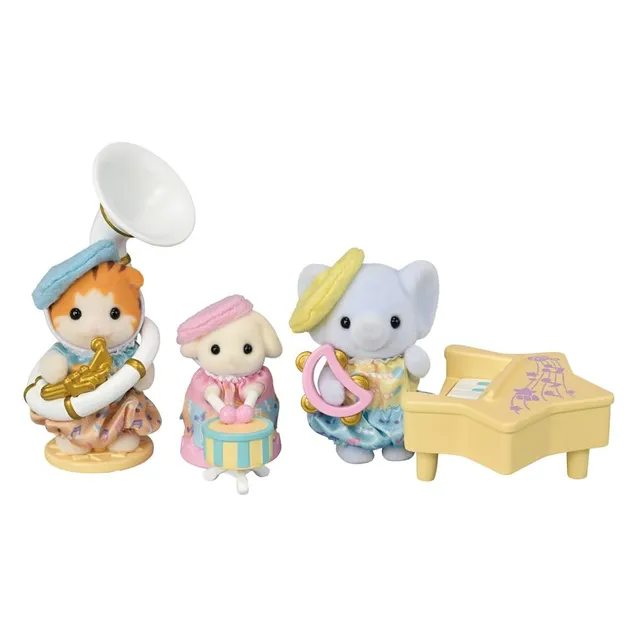 sylvanian-families-baby-party-series-5817-baby-konzert-figurenset-3-teilig image 1