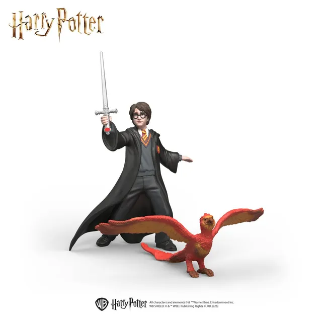 schleich-harry-potter-harry-fawkes-figur-schwert-set image 1
