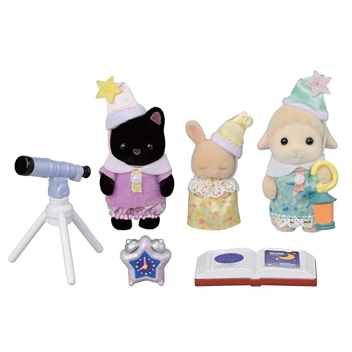sylvanian-families-5750-bernachtungsparty-figuren-3er-set-baby image 7