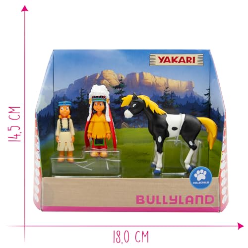 bullyland-43309-yakari-indianer-figuren-set-3er-mit-pferd image 8