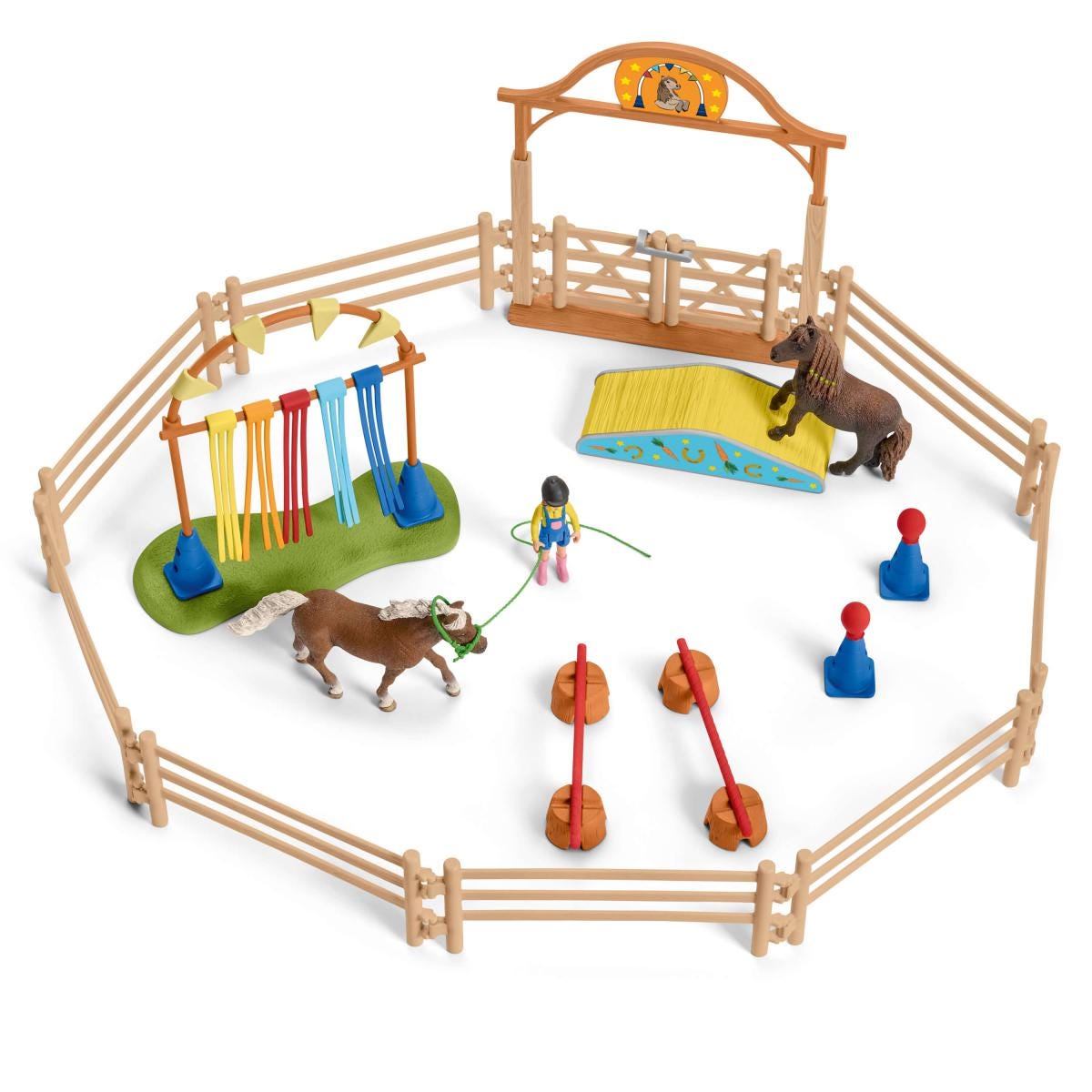 schleich-horse-club-pony-agility-training-spielset-42481 image 5