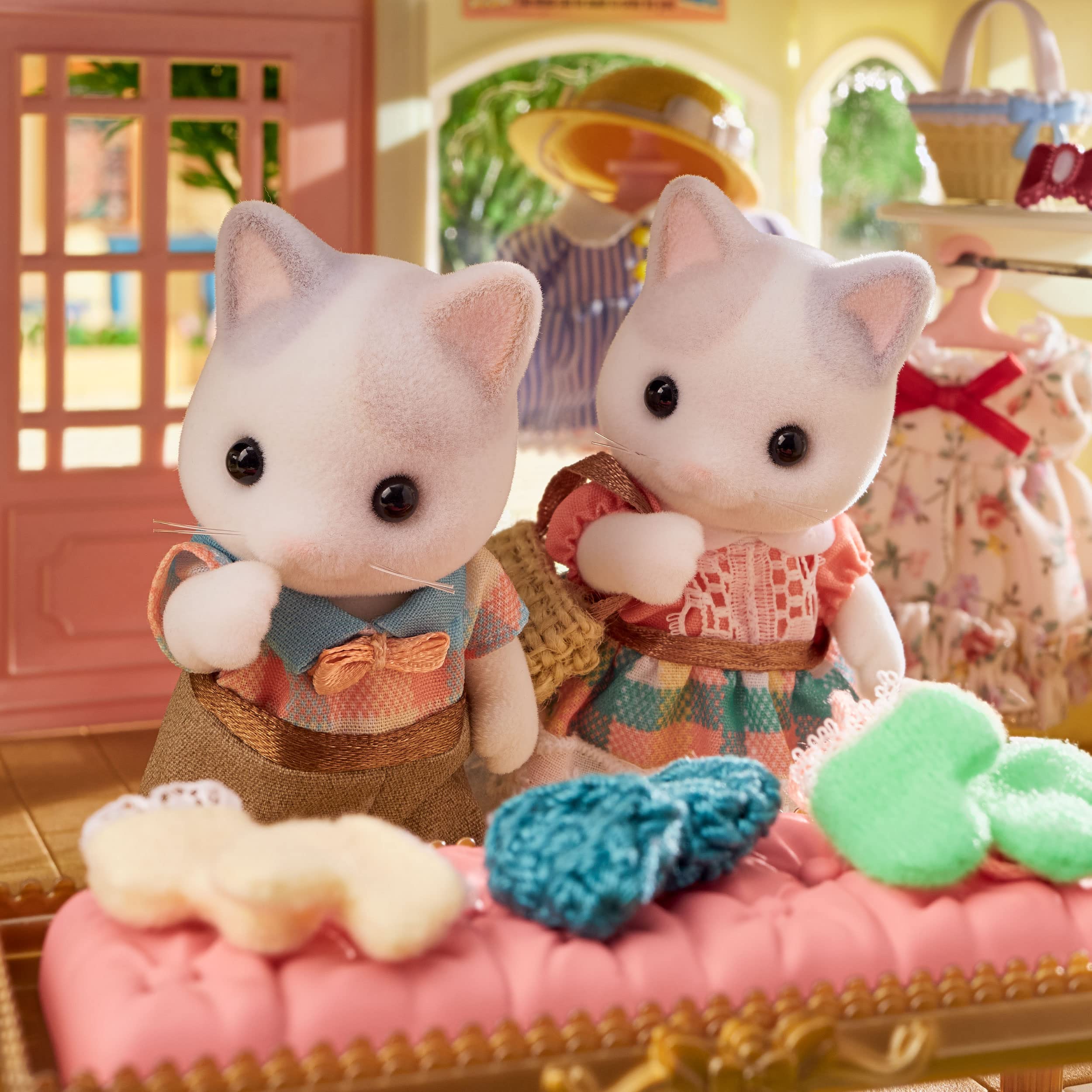 sylvanian-families-5738-milchkatzen-familie-figuren-mit-zubeh-r image 7