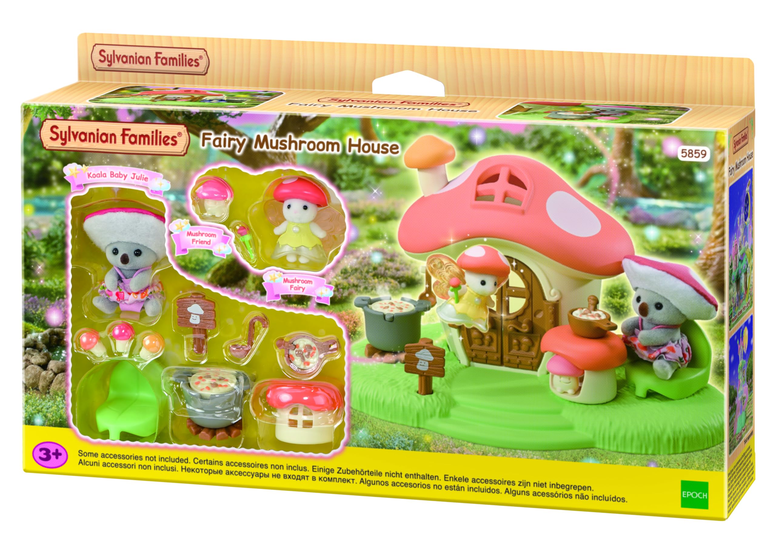 sylvanian-families-5859-feen-pilzhaus-spielfiguren-mit-koala-baby image 2