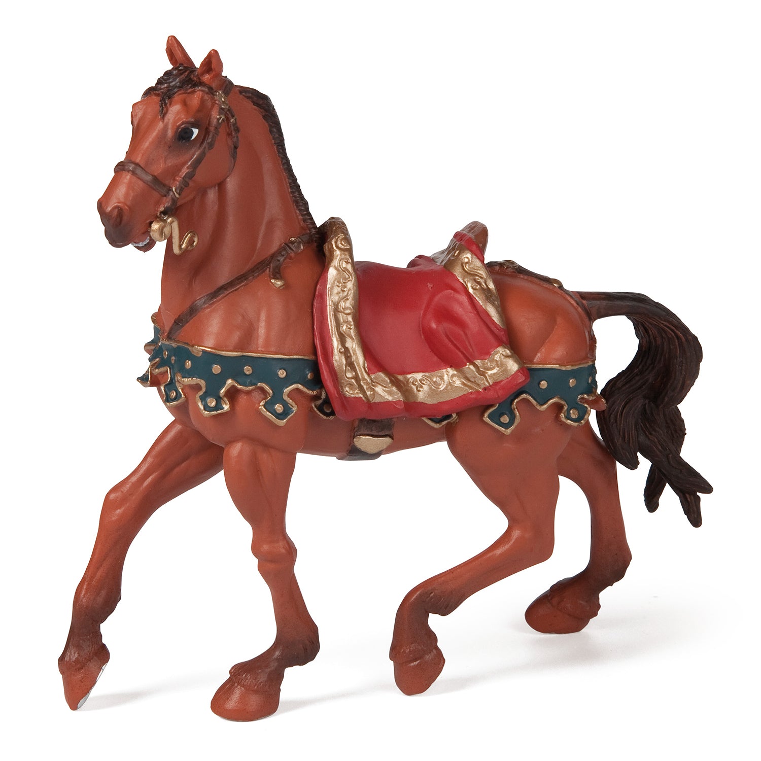 papo-historicals-caesars-pferd-spielfigur-r-mer image 1