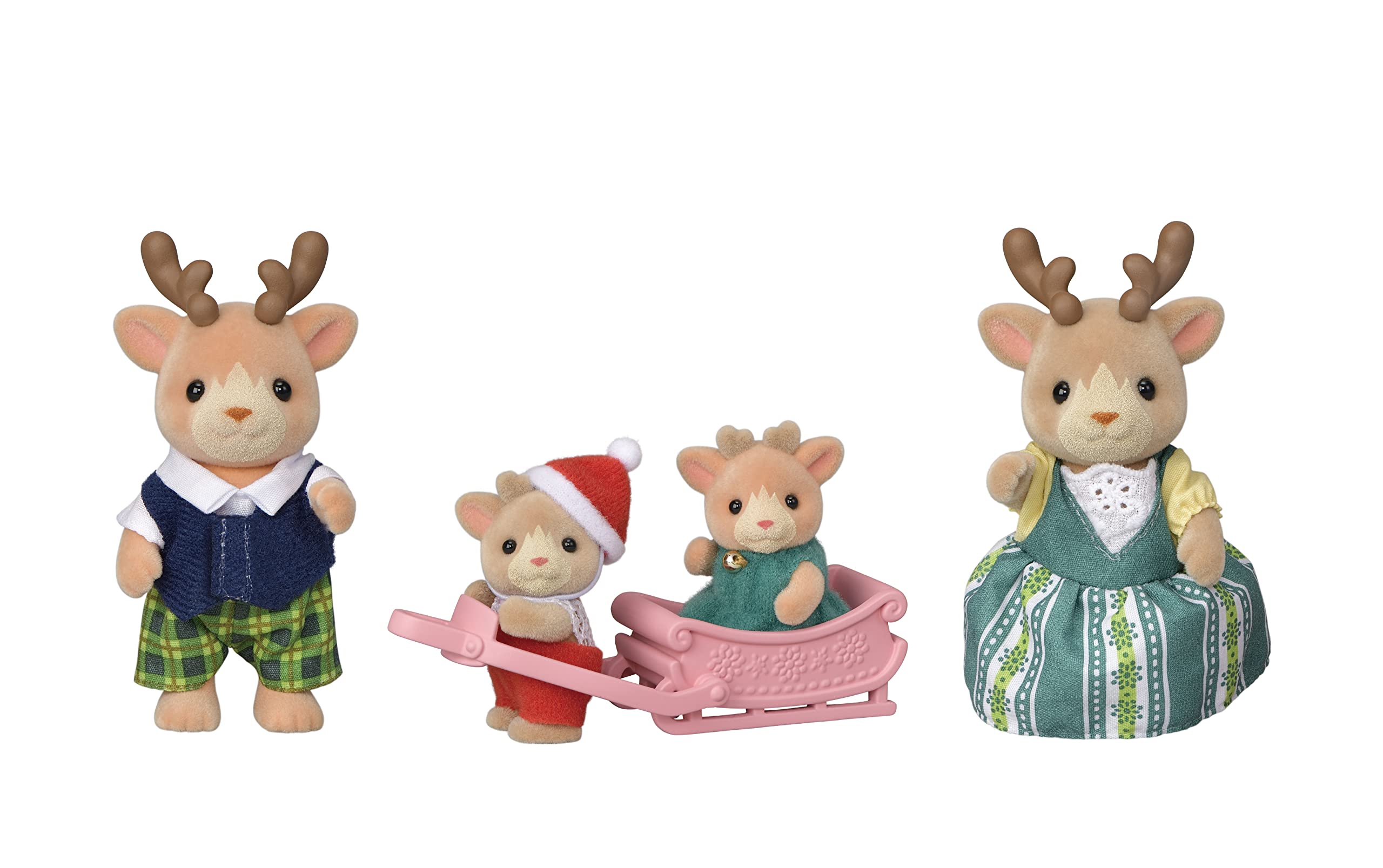 sylvanian-families-village-5692-rentier-familie-mit-schlitten image 3