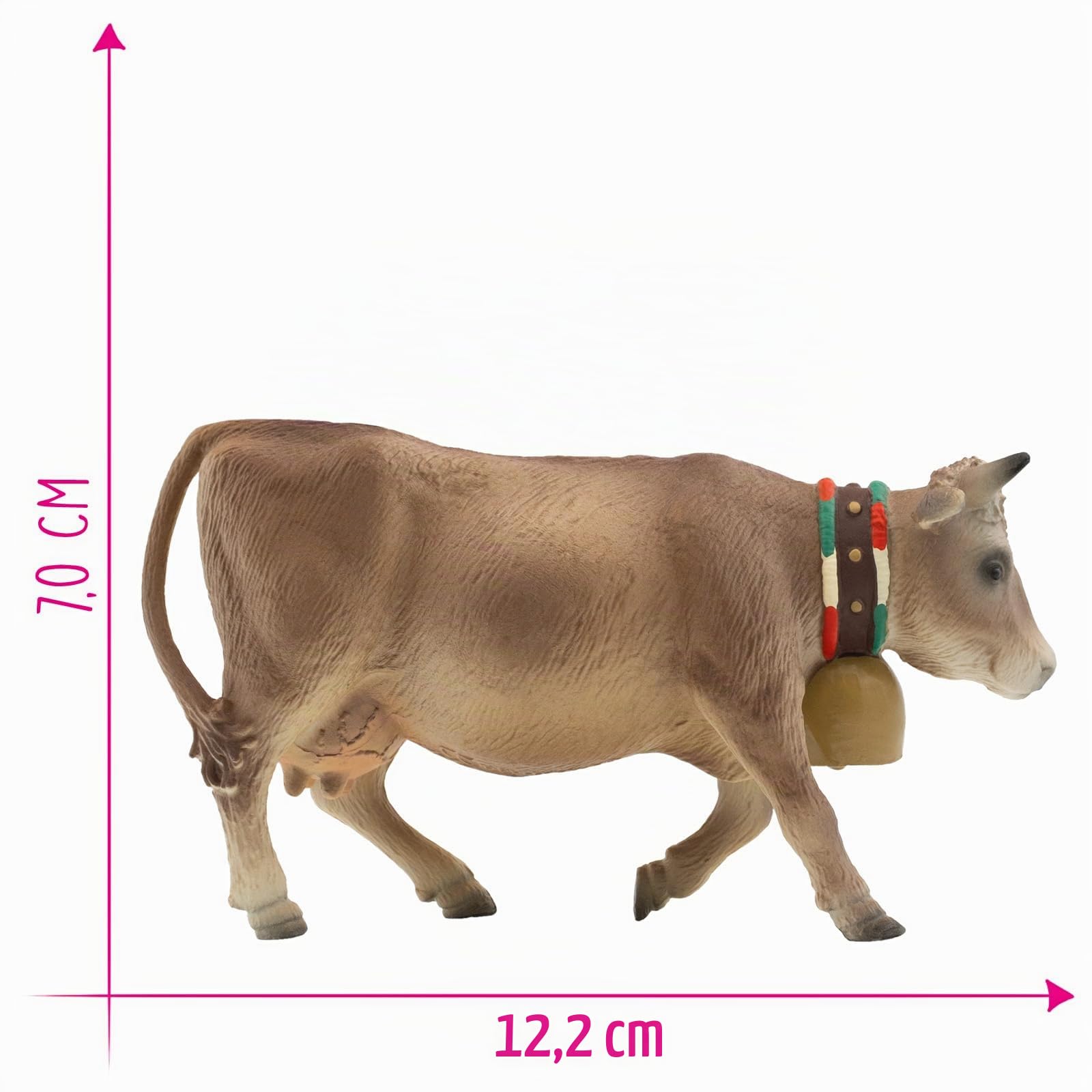 bullyland-alpine-life-alpenkuh-liesel-figur-12-2-cm-pvc-frei image 2