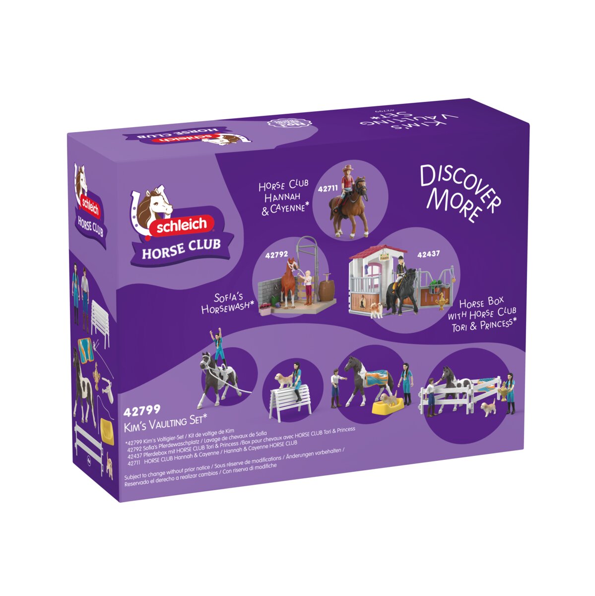 schleich-horse-club-kims-voltigierset-42799-mit-pferd image 4