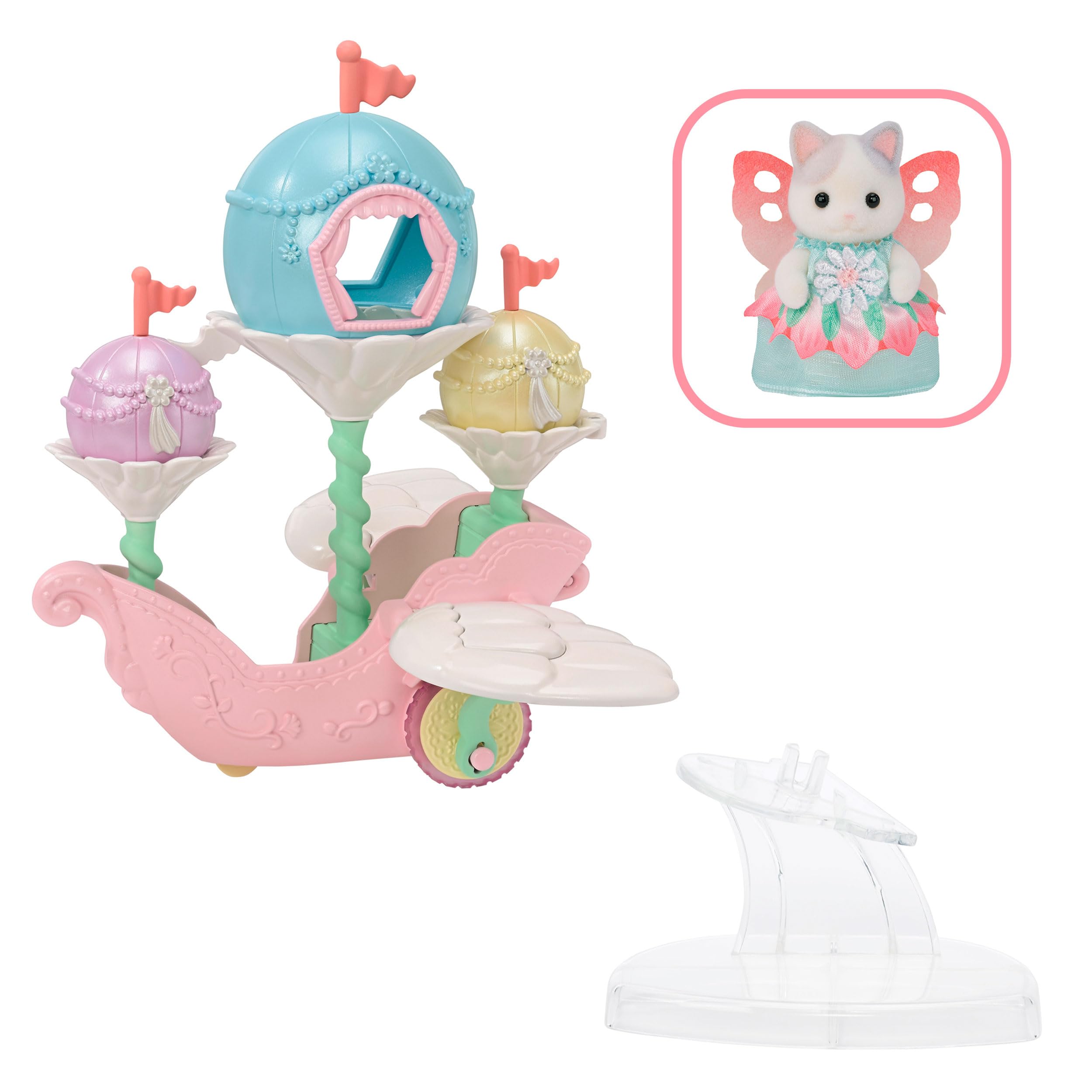 sylvanian-families-magical-baby-5827-ballonschiff-katzenfigur image 5
