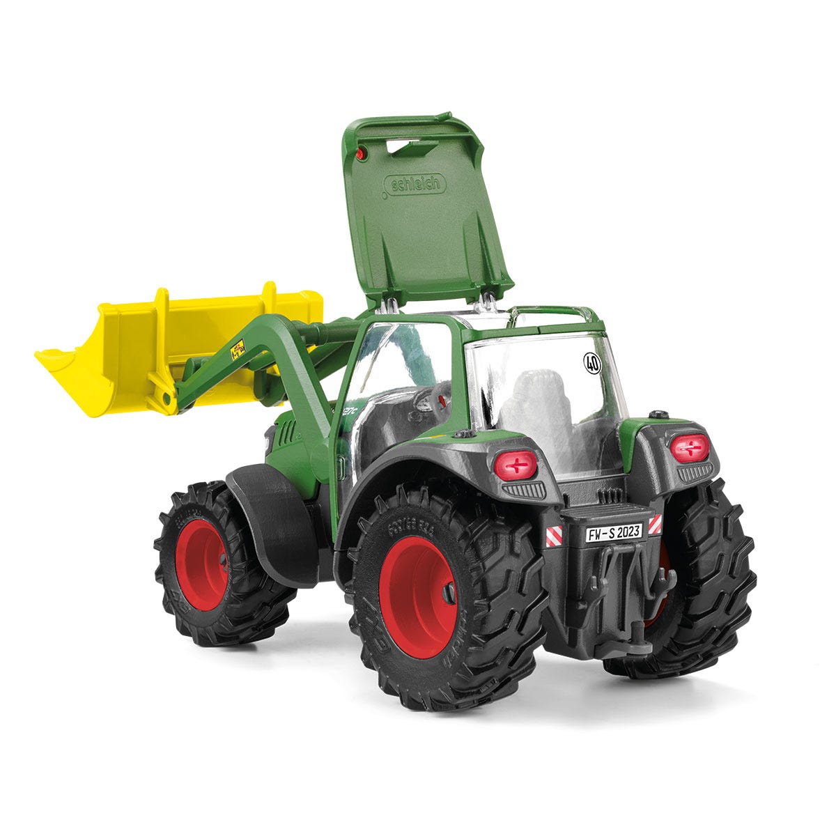 schleich-farm-world-traktor-mit-anh-nger-spielfahrzeug-42608 image 8