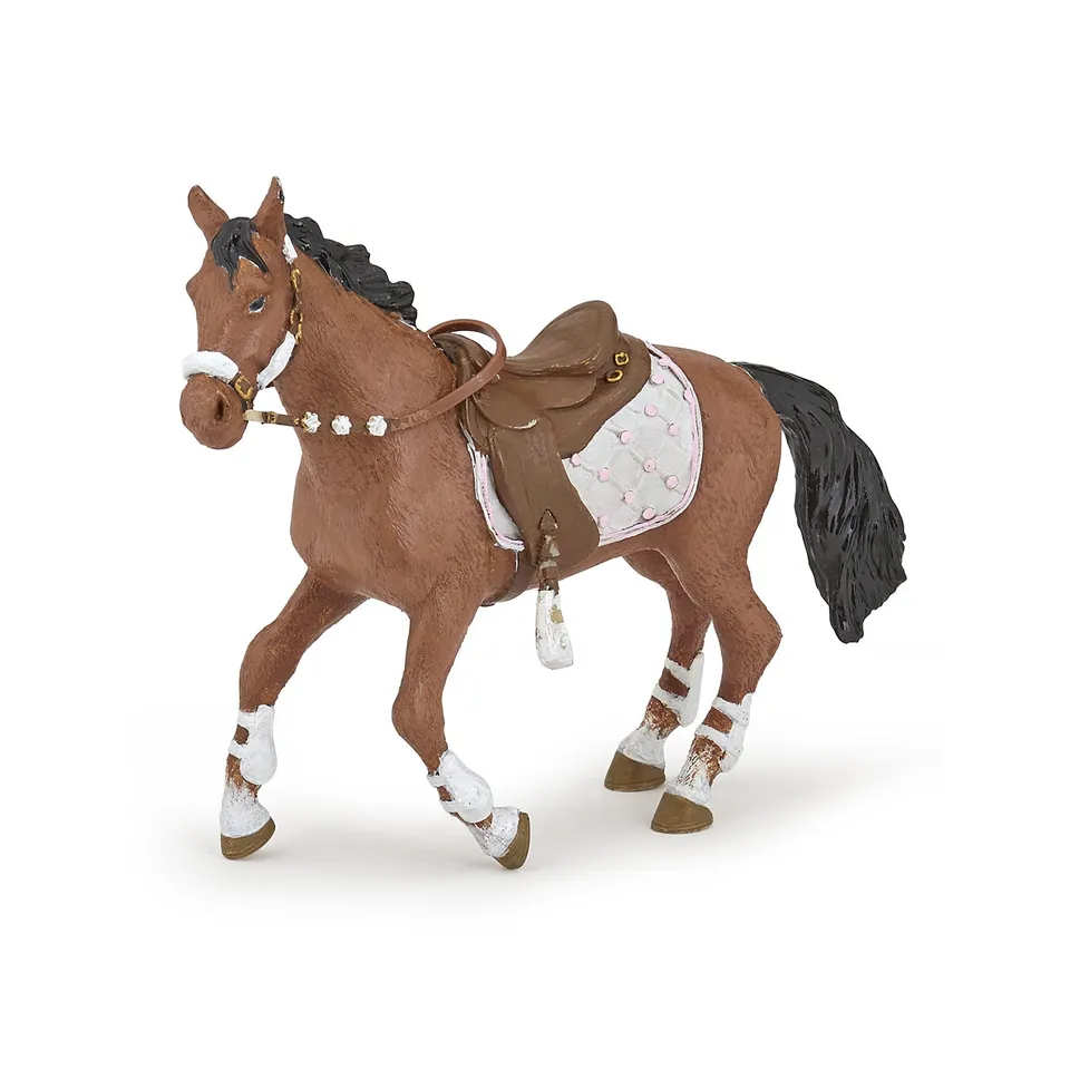 papo-horses-winter-fashion-pferdefigur-mit-decke image 1