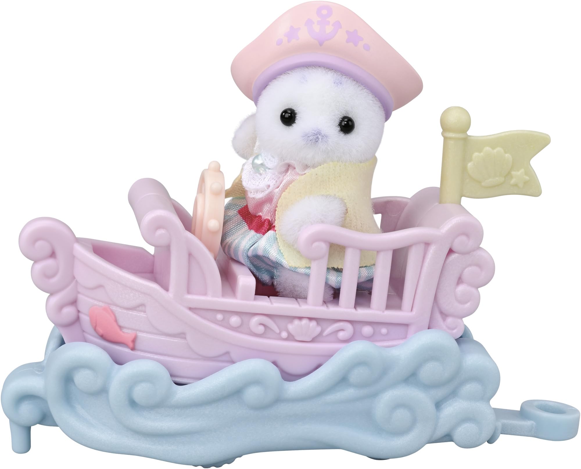 sylvanian-families-seaside-wellenritt-5820-spielset-robbe-katze image 7