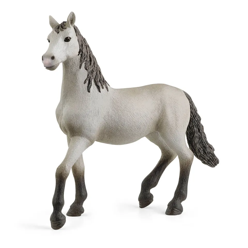 schleich-horse-club-pura-raza-espa-ola-jungpferd-pferdefigur-apfelschimmel image 1