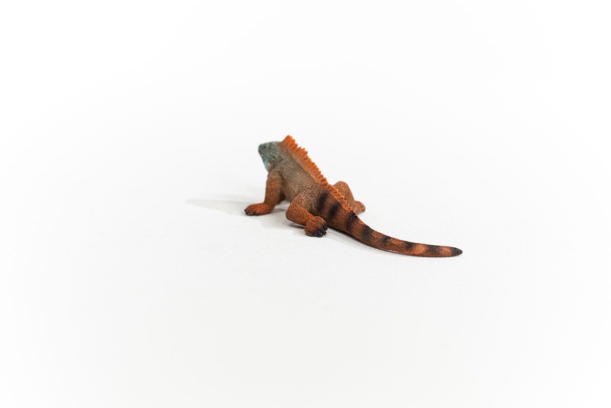 schleich-wild-life-14854-leguan-reptil-tierfigur-gr-n image 4