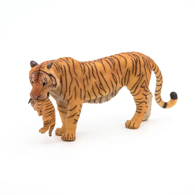 papo-wildlife-tigerin-mit-baby-raubkatzen-figur image 1