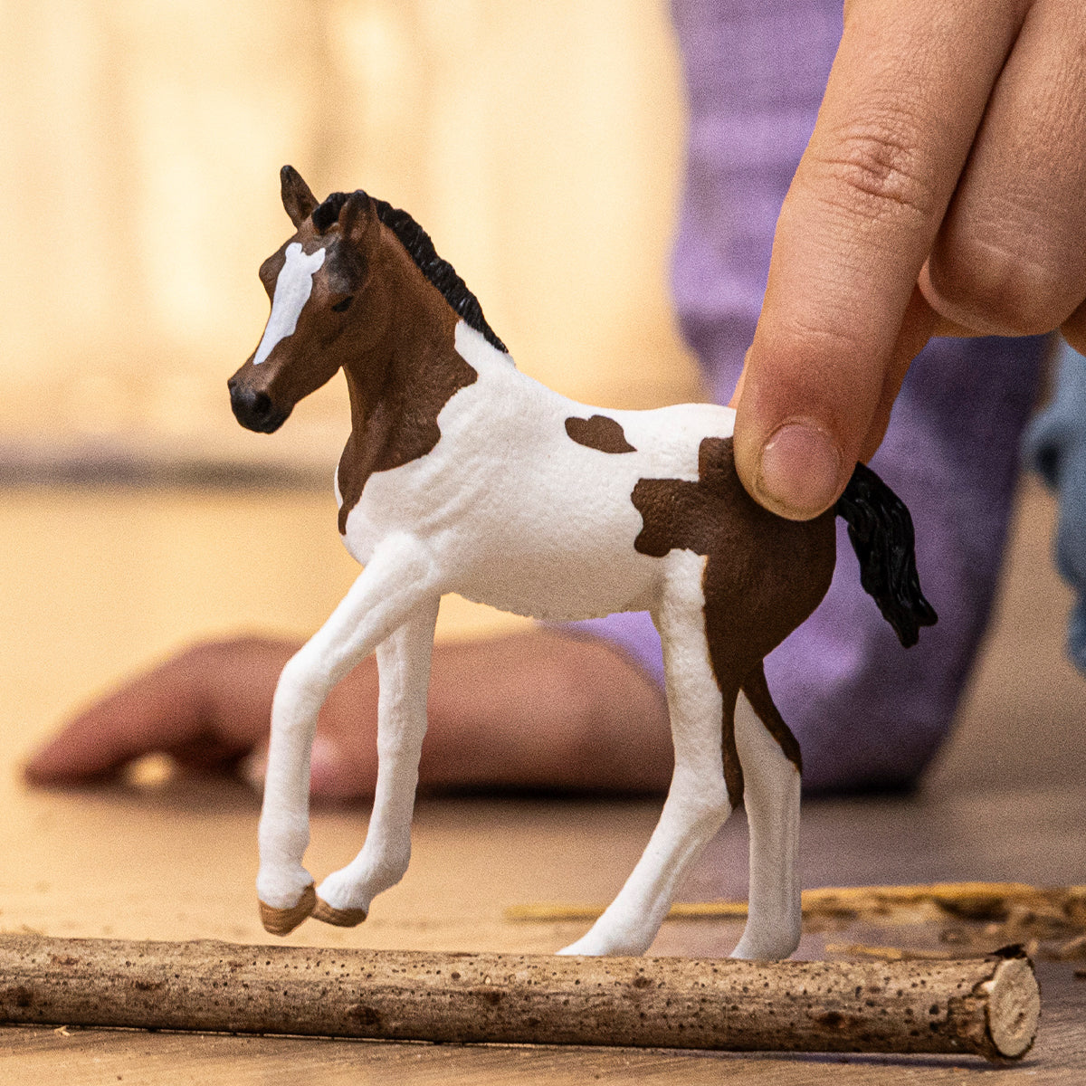 schleich-horse-club-14899-paint-horse-fohlen-pferd image 2