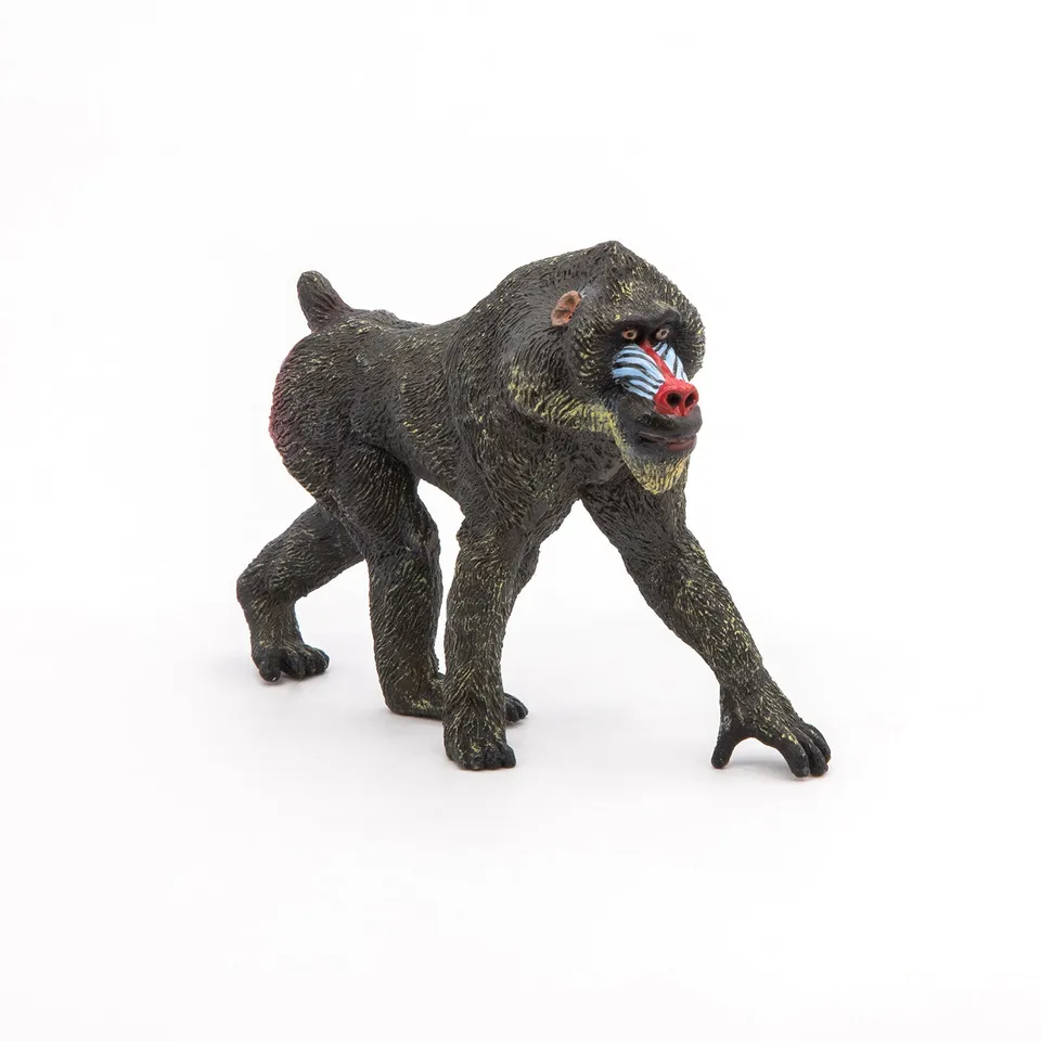 papo-wildlife-mandrill-figur-affe-handbemalt image 1