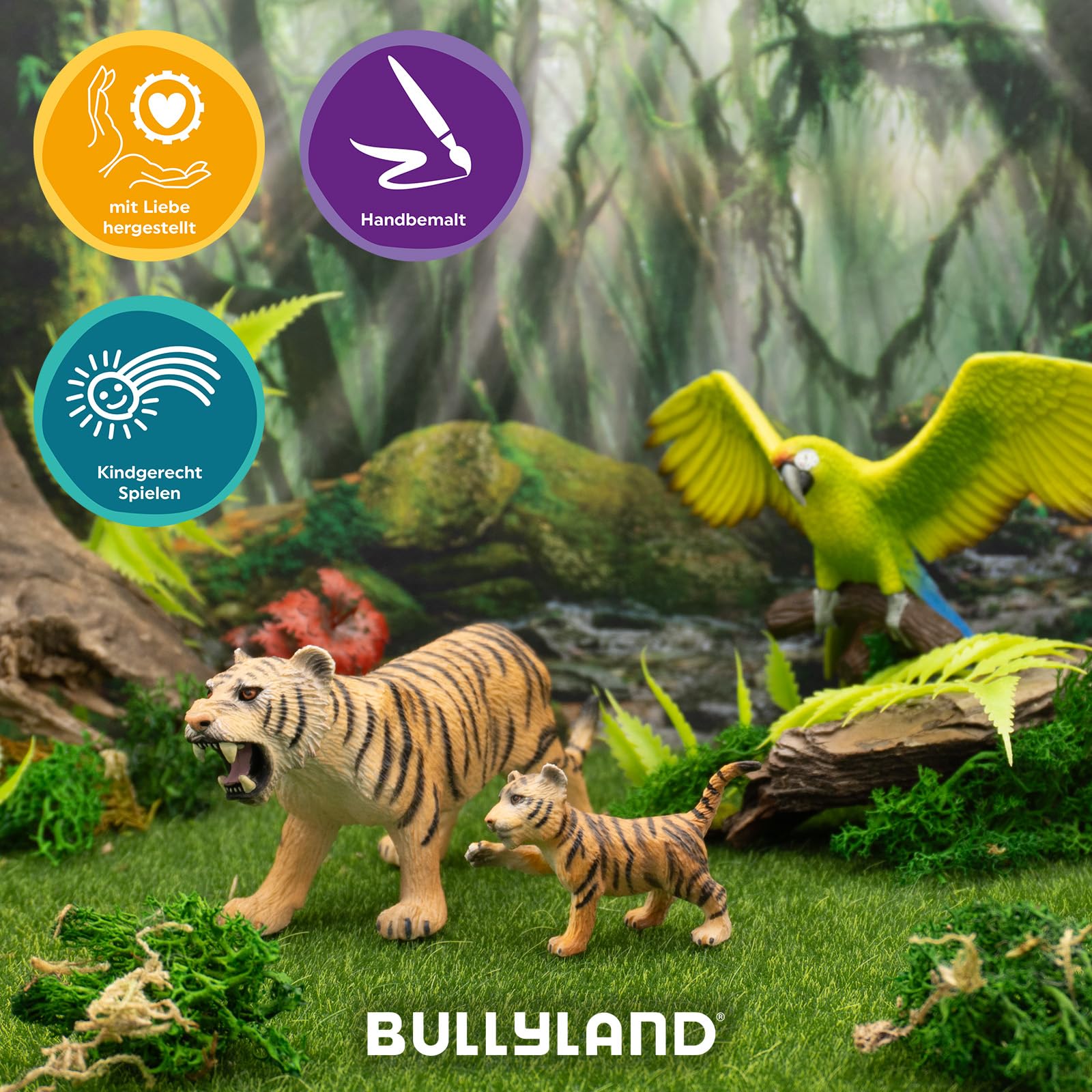 bullyland-safari-63683-tiger-tierfigur-14-cm-pvc-frei image 5