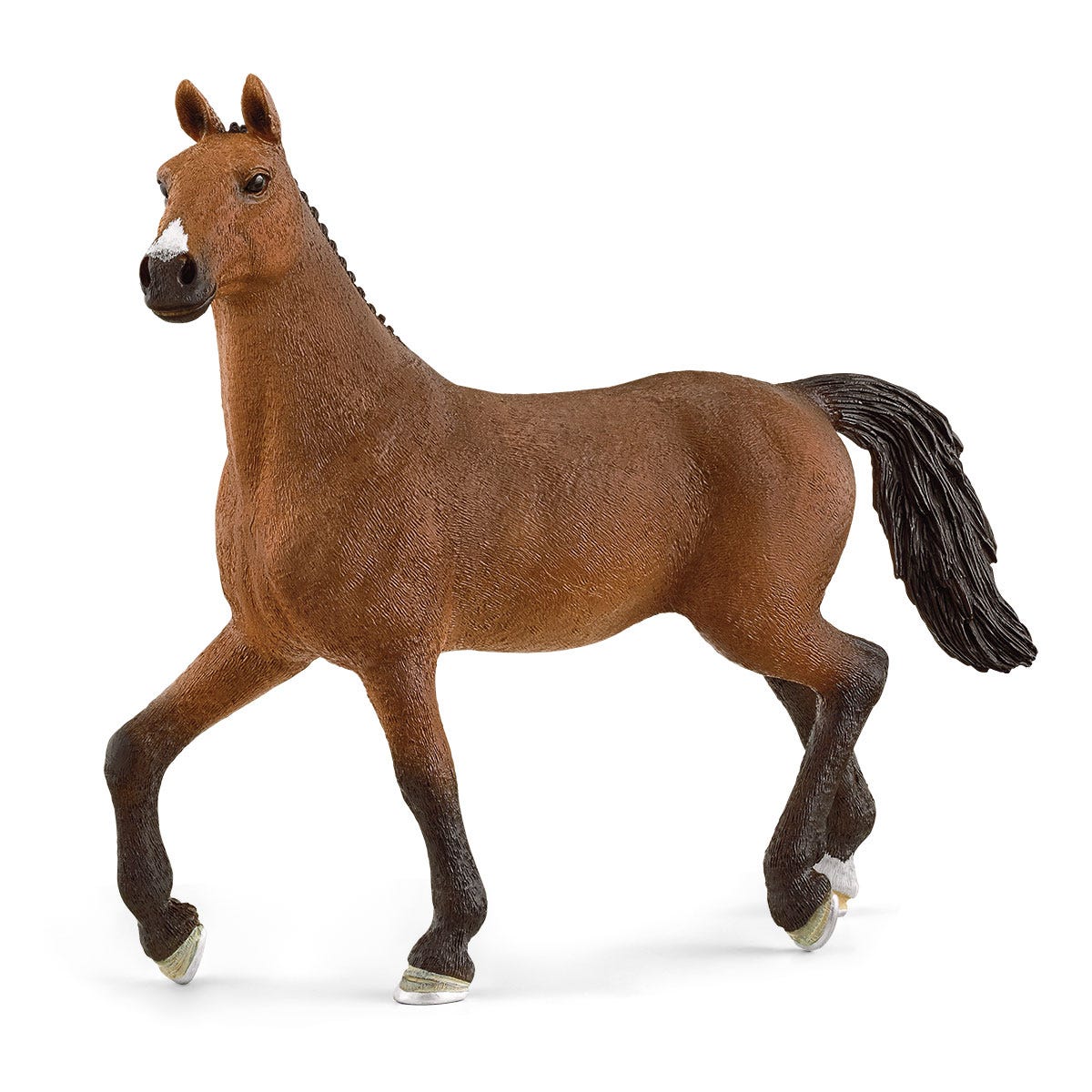 schleich-horse-club-oldenburger-stute-pferd-13945-braun image 1