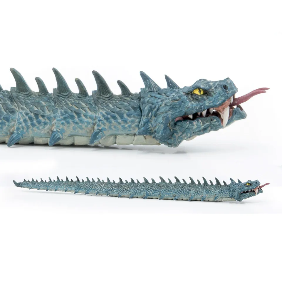 papo-fantasy-basilisk-schlangenfigur-beweglich-giftgr-n image 1