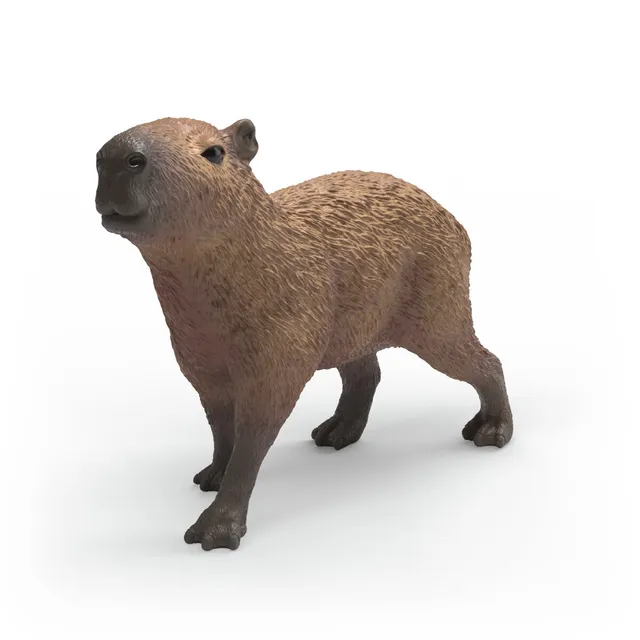 schleich-wild-life-capybara-tierfigur-nagetier image 1