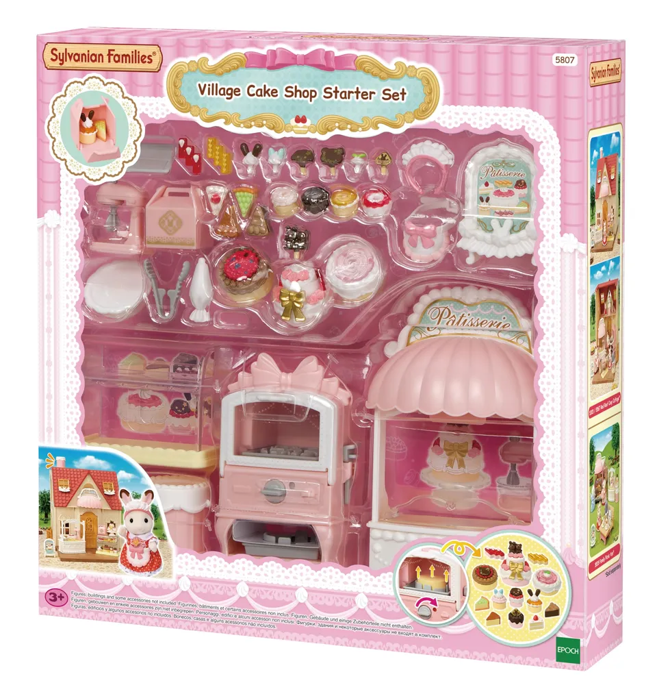 sylvanian-families-dorfkonditorei-set-5807-mit-backofen image 1