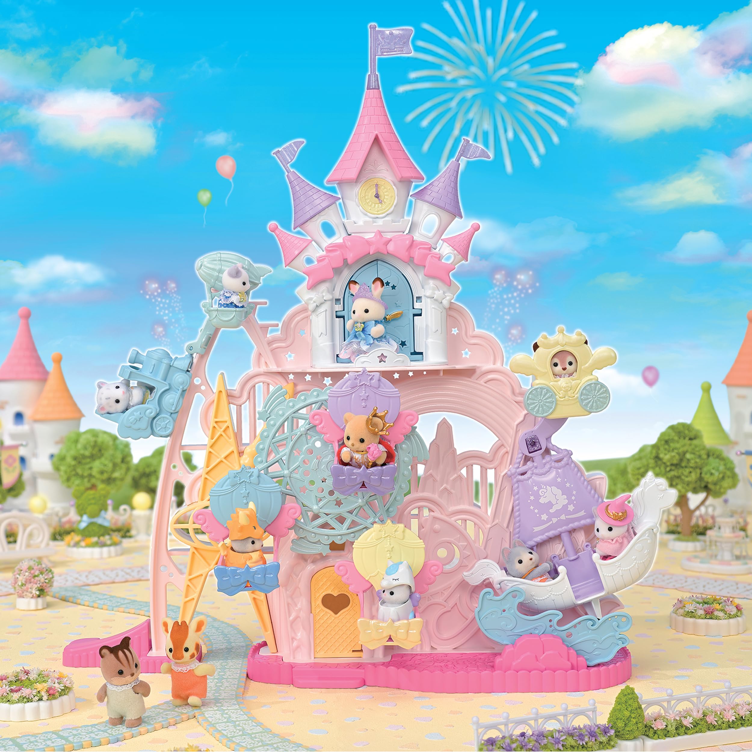 sylvanian-families-5841-freizeitpark-gl-ckstraum-spielset image 4