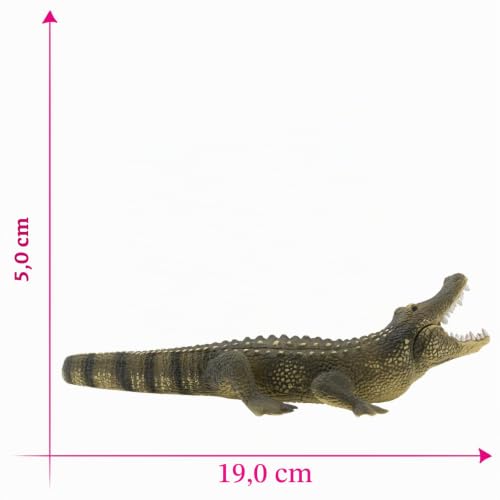 bullyland-safari-alligator-tierfigur-19-cm-pvc-frei image 6