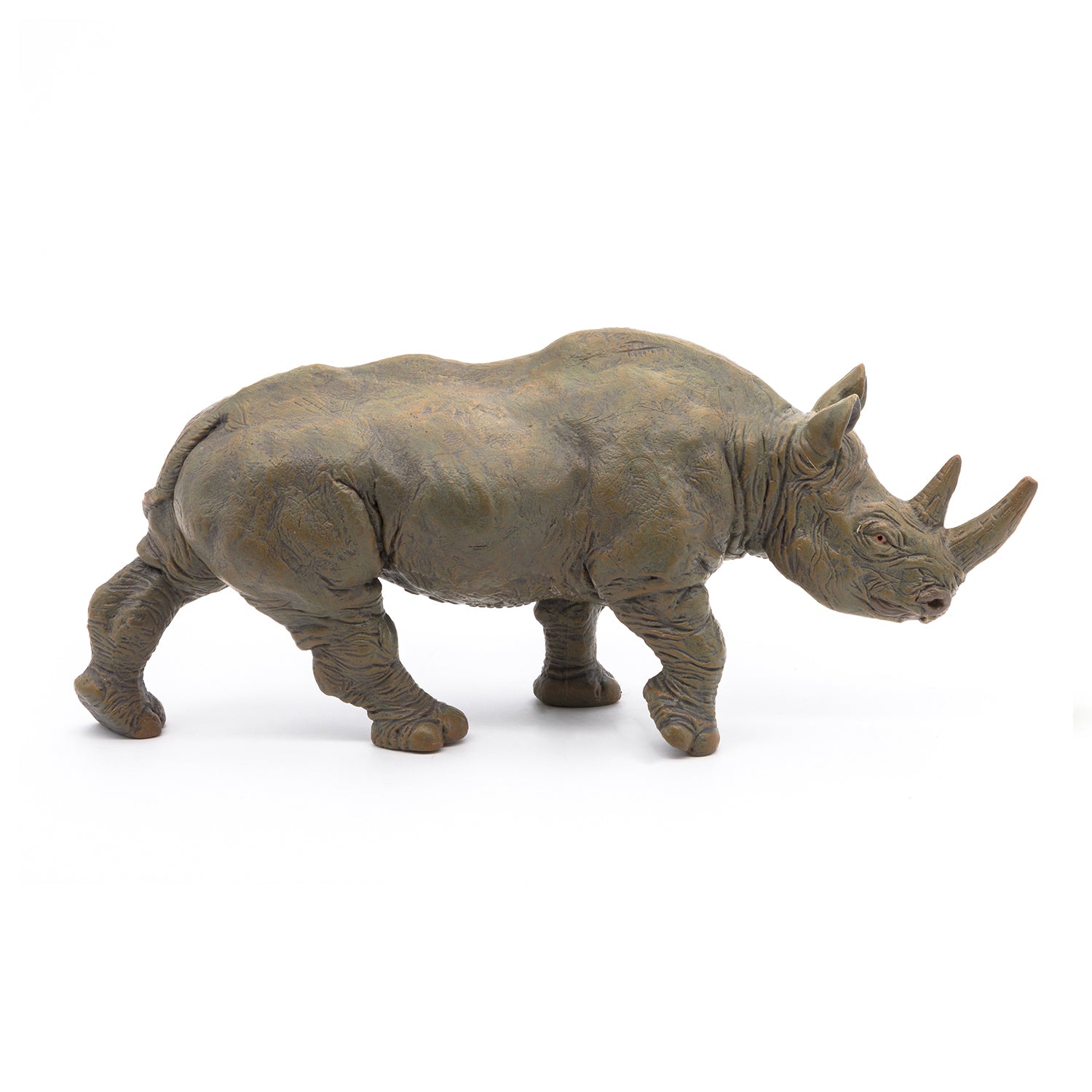 papo-wildlife-schwarzes-nashorn-figur-savanne image 1