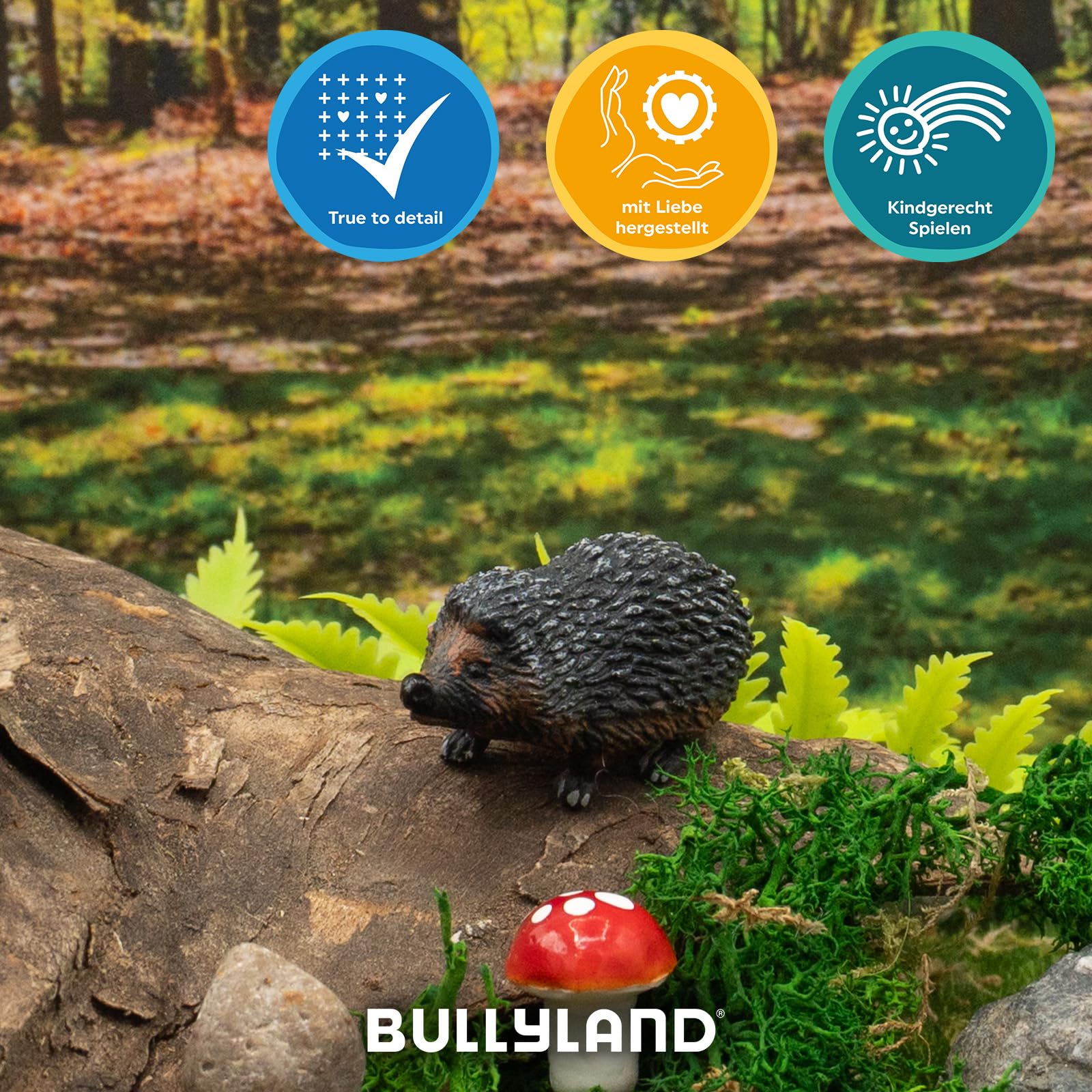 bullyland-forest-animals-64401-igel-tierfigur-4-3-cm image 5