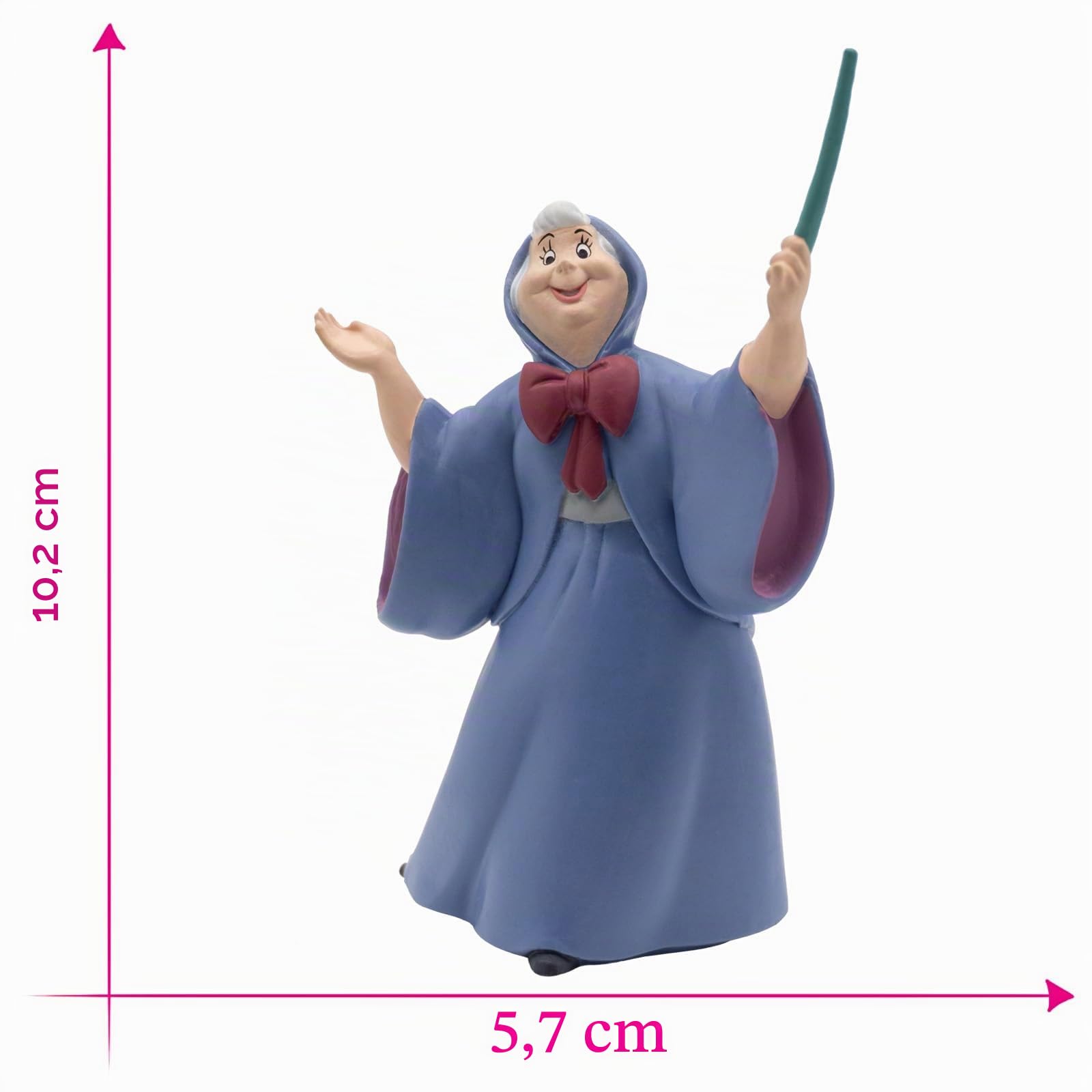 bullyland-disney-princess-12359-gute-fee-cinderella-figur-8-1-cm image 2