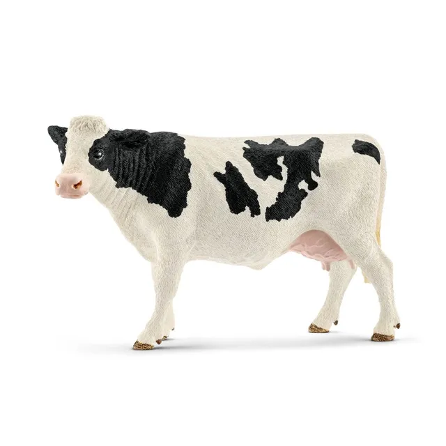 schleich-farm-world-13797-kuh-schwarzbunt-spielfigur-bauernhof image 1