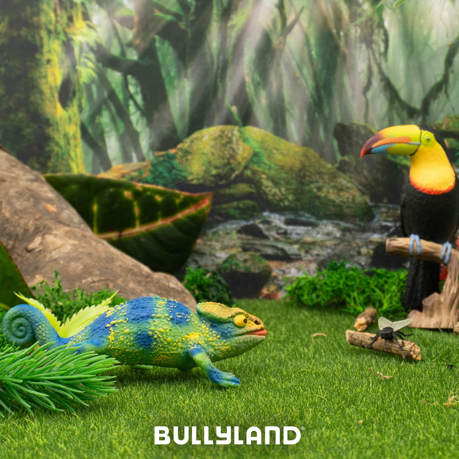 bullyland-crawlers-cham-leon-68498-spielfigur-10-6-cm-handbemalt image 6