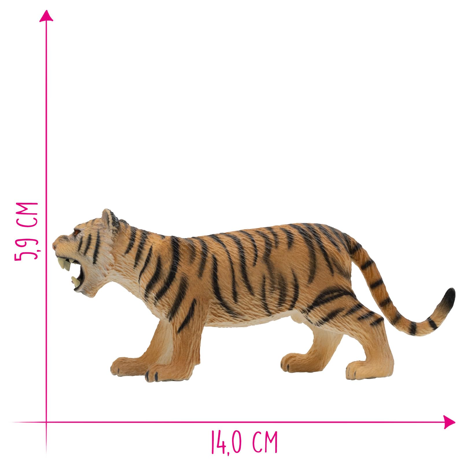 bullyland-safari-63683-tiger-tierfigur-14-cm-pvc-frei image 2