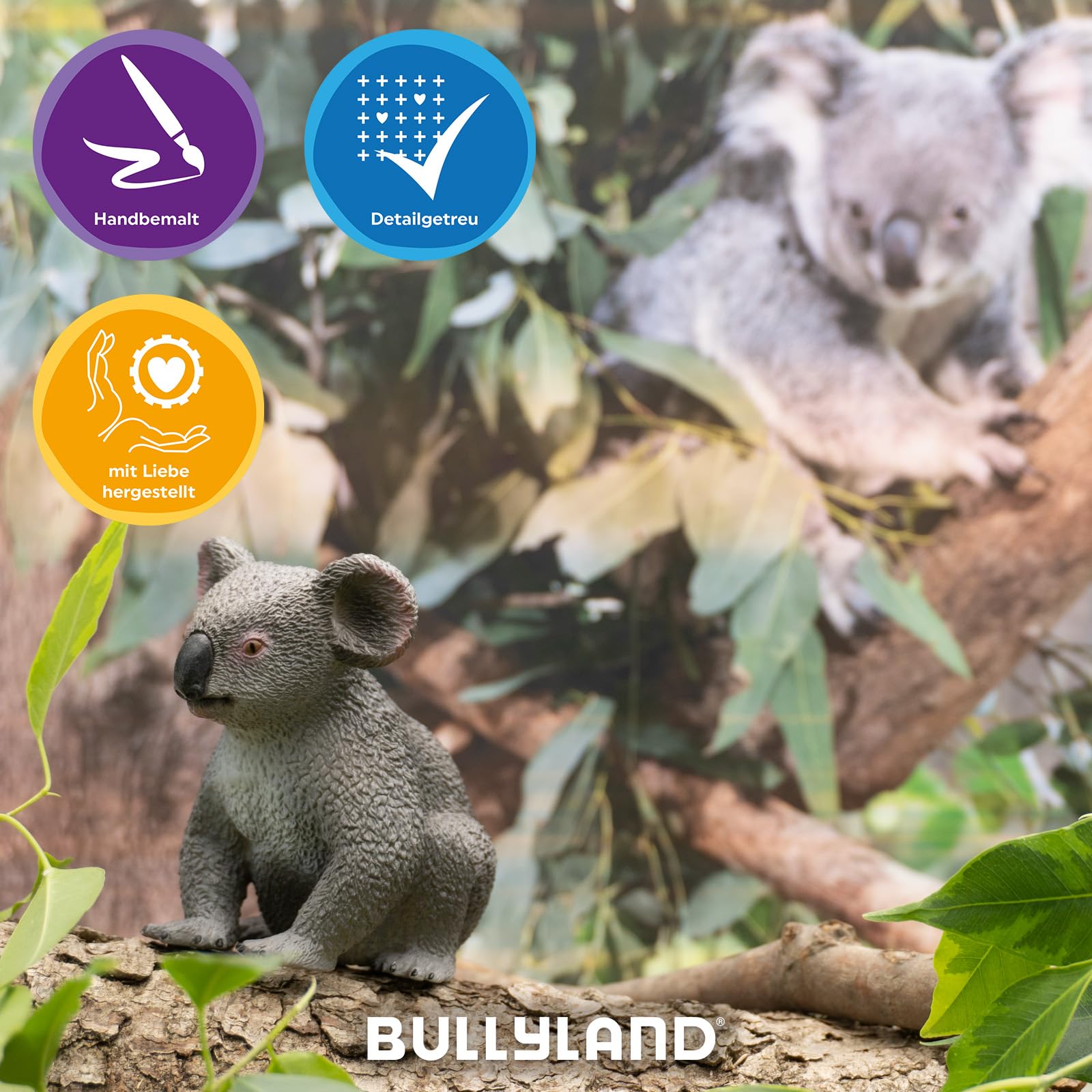 bullyland-safari-63567-koalab-r-tierfigur-7-cm-pvc-frei image 5