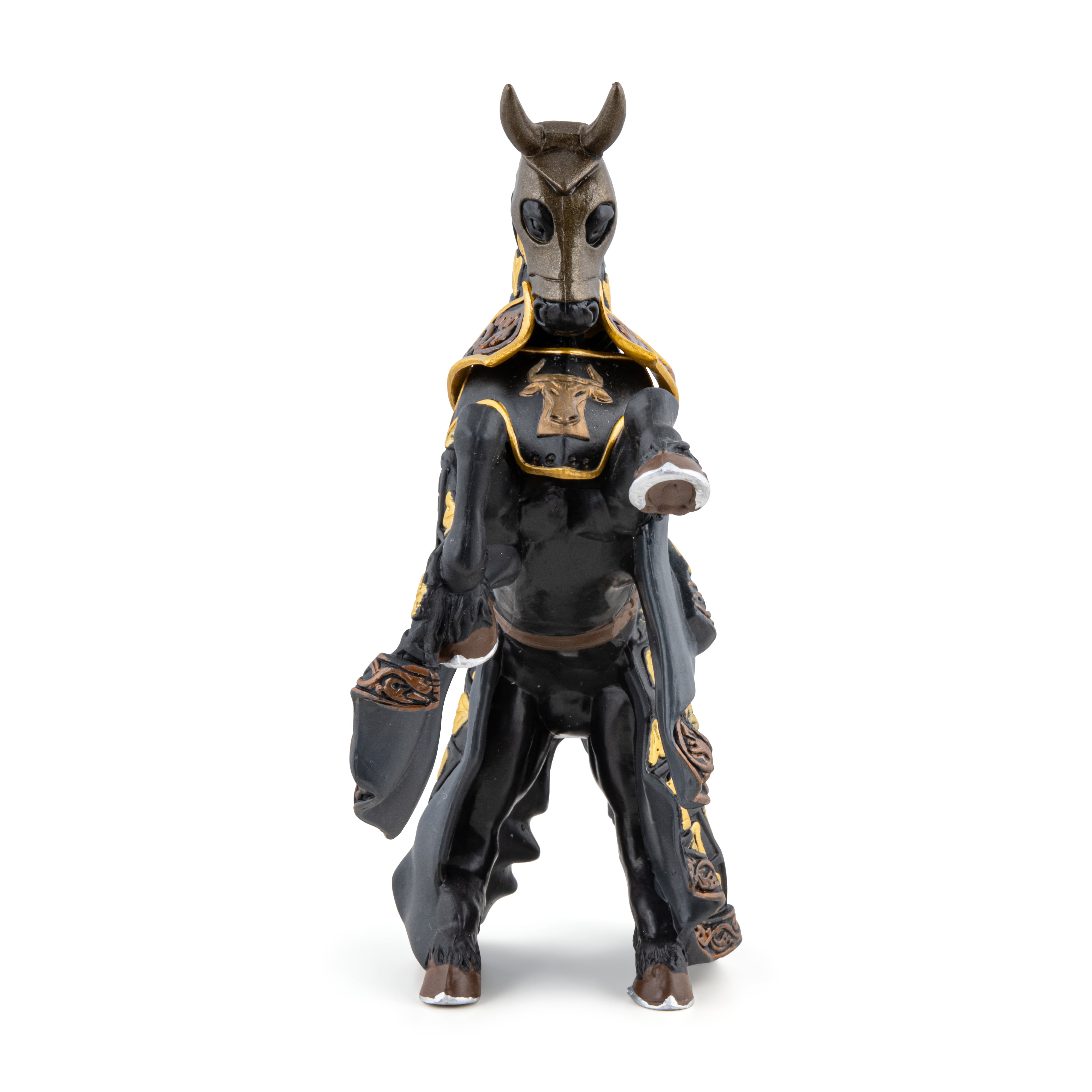 papo-medieval-master-of-arms-pferd-stierwappen-figur image 3
