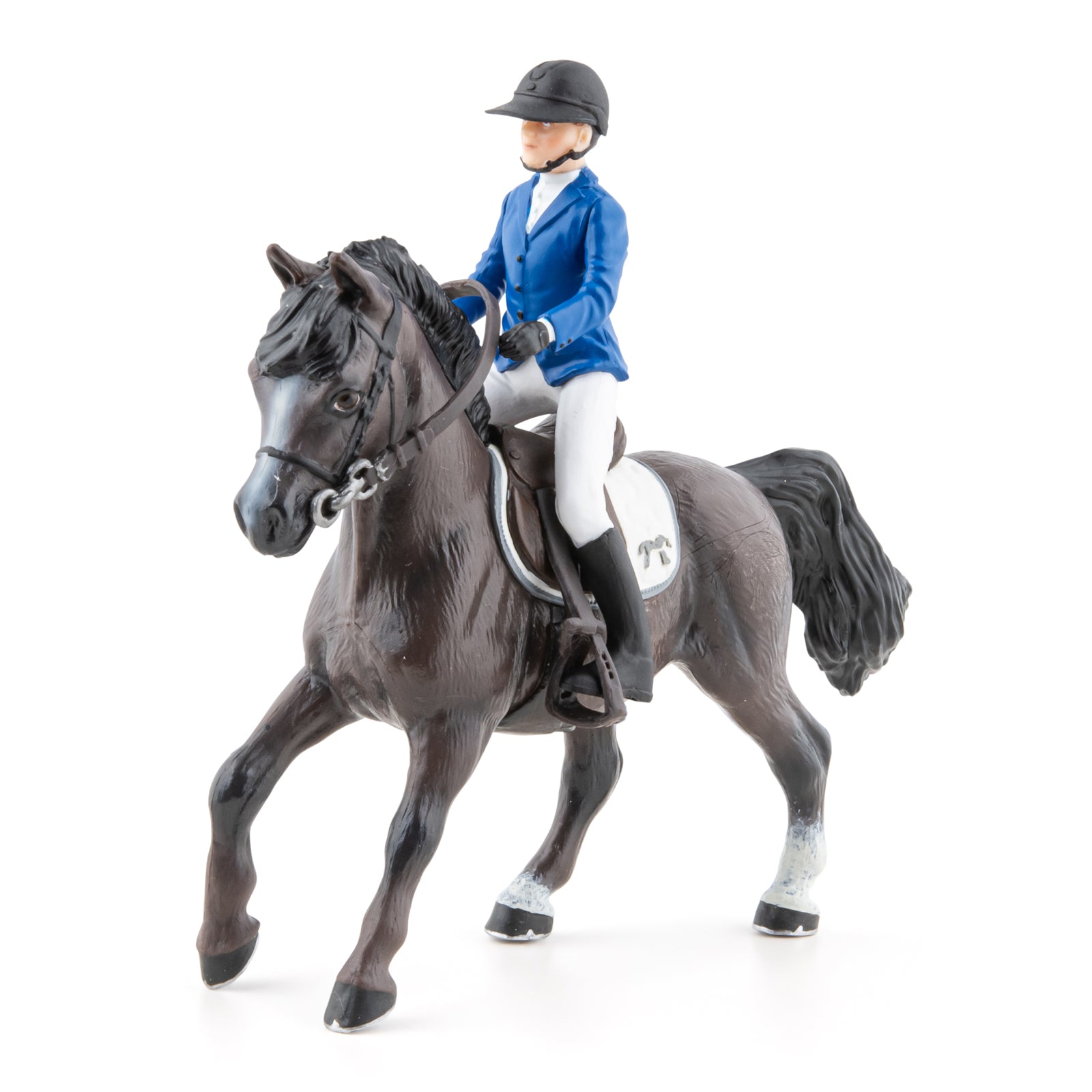 papo-horses-eden-und-qimbaya-reiterin-pferd-set image 1