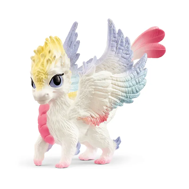 schleich-bayala-regenbogen-babydrache-figur-mit-fl-geln image 1