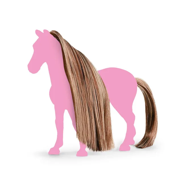 schleich-horse-club-beauty-horses-pferd-braun-gold-42653 image 1