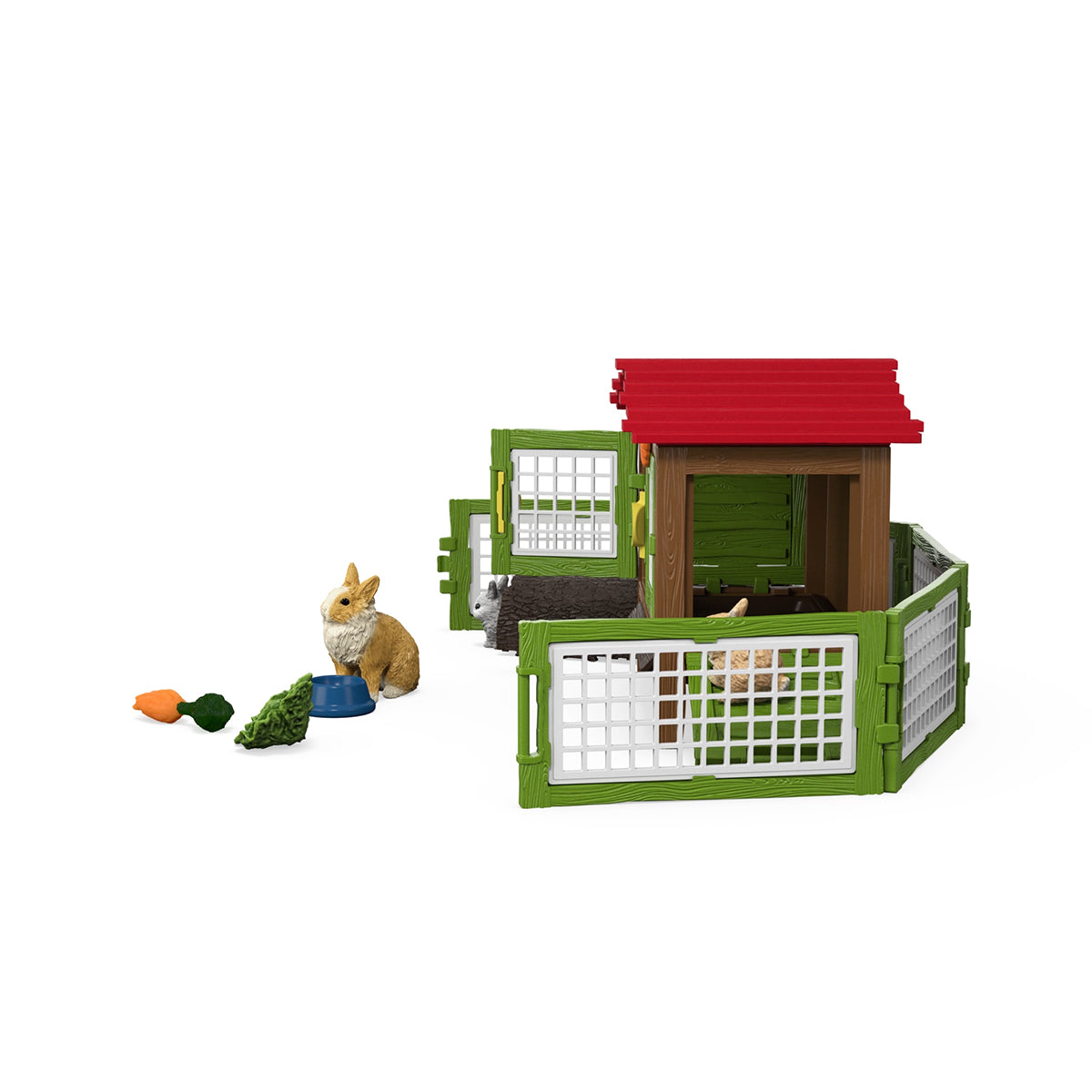 schleich-farm-world-kaninchenstall-spielfiguren-set-42728 image 5